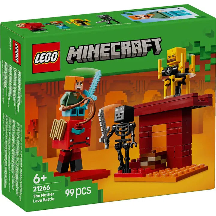 LEGO Minecraft™ Das Lava-Duell im Nether 21266