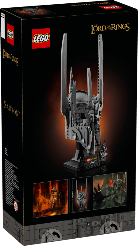 LEGO Icons Der Herr der Ringe: Saurons Helm 11373