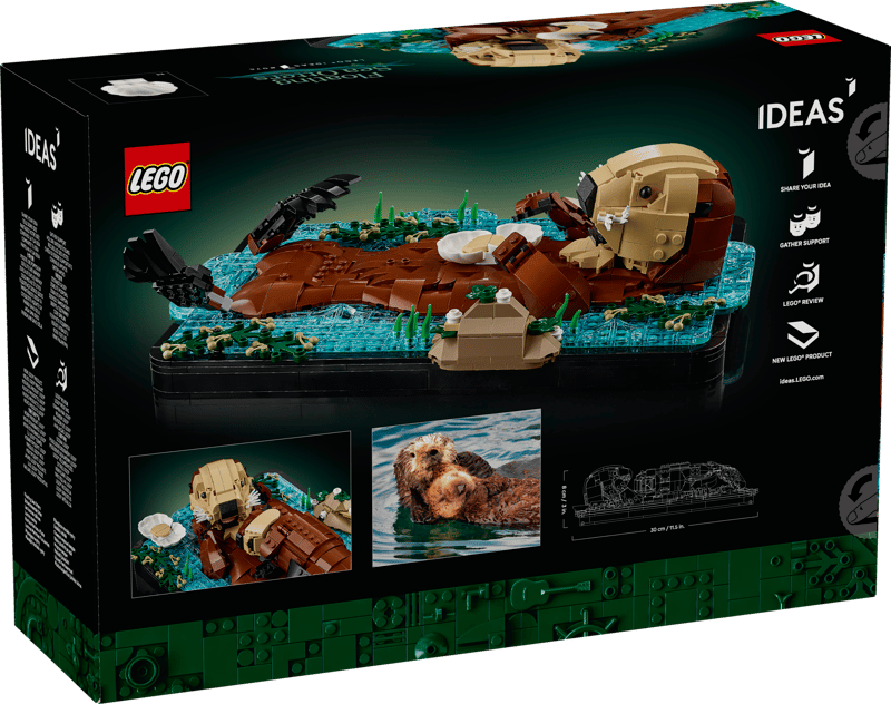 LEGO Ideas Schwimmende Otter 21366
