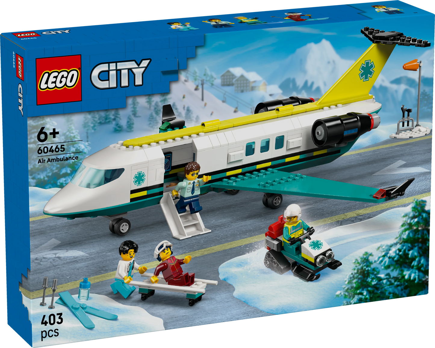 LEGO City Notfallrettungsflugzeug 60465