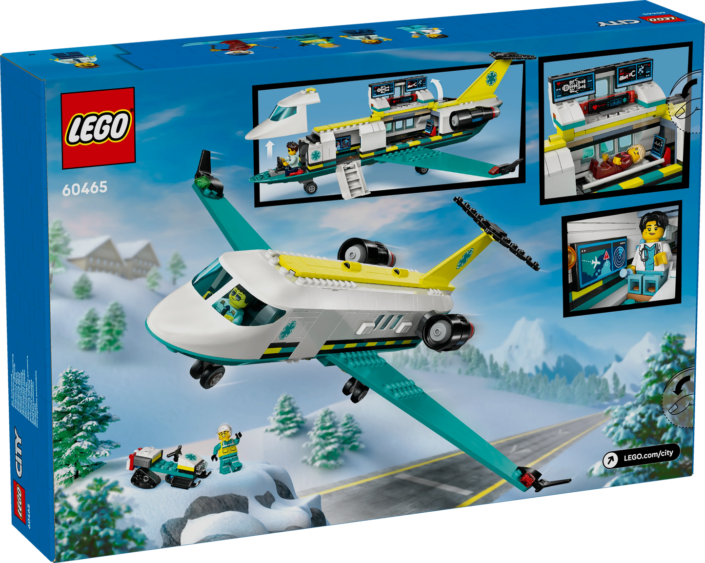 LEGO City Notfallrettungsflugzeug 60465