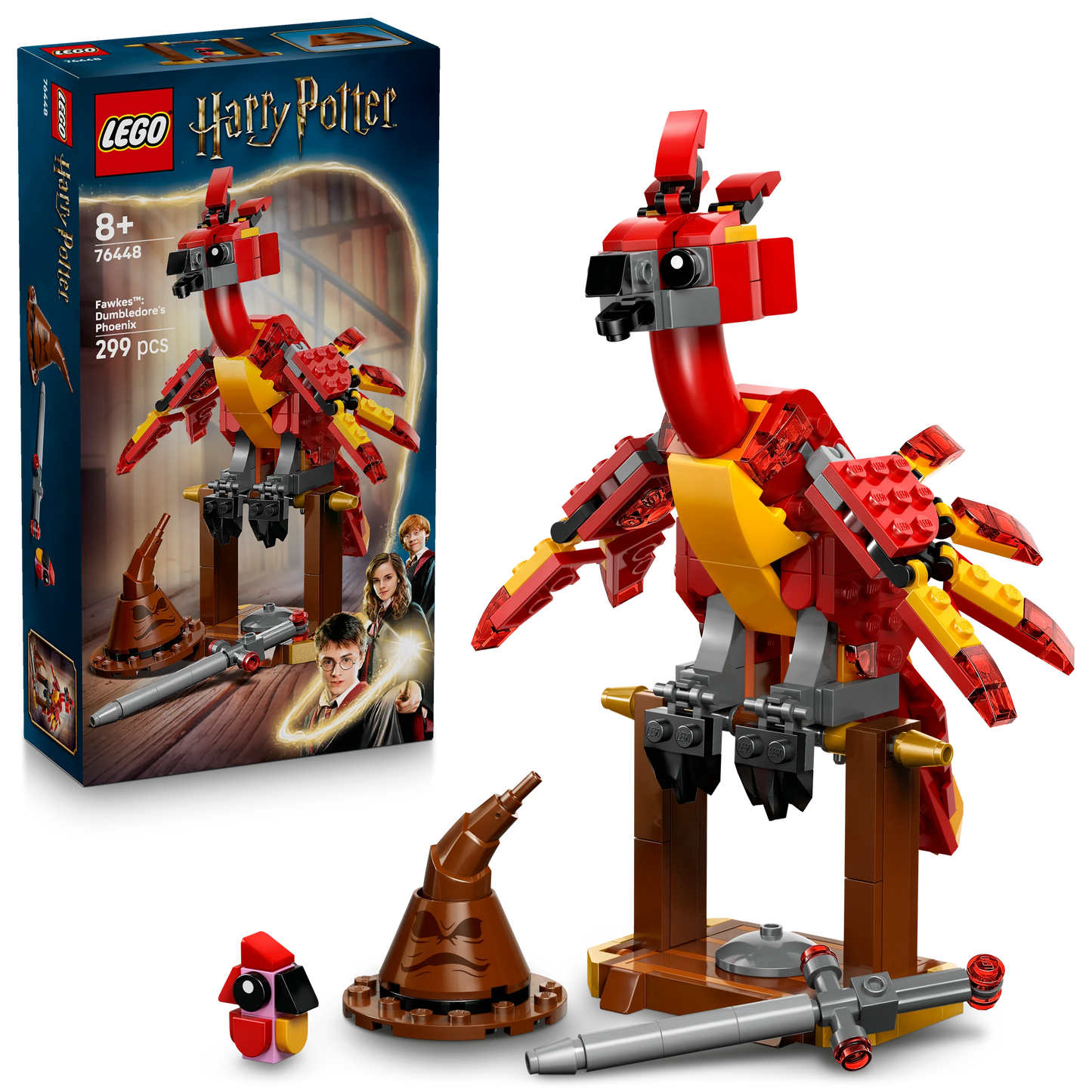LEGO Harry Potter TM Fawkes™: Dumbledores Phönix 76448