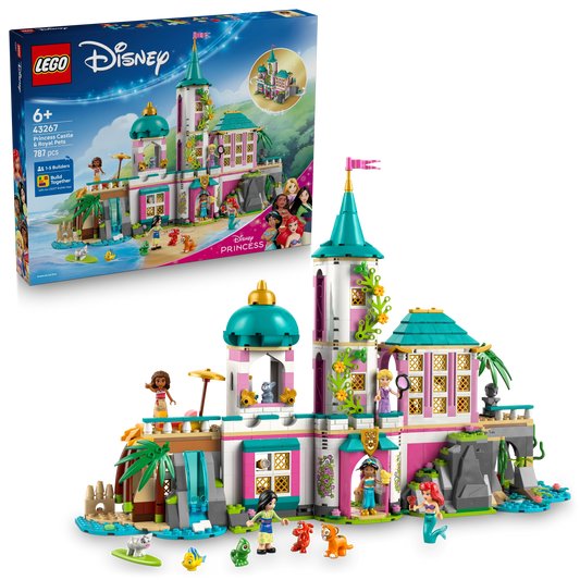 LEGO Disney Princess Prinzessinnenschloss mit Haustieren 43267