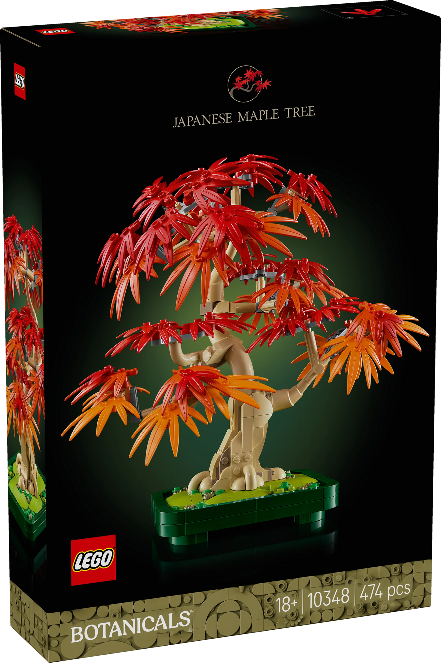 LEGO Botanicals Japanischer Roter Ahorn – Bonsai-Baum 10348