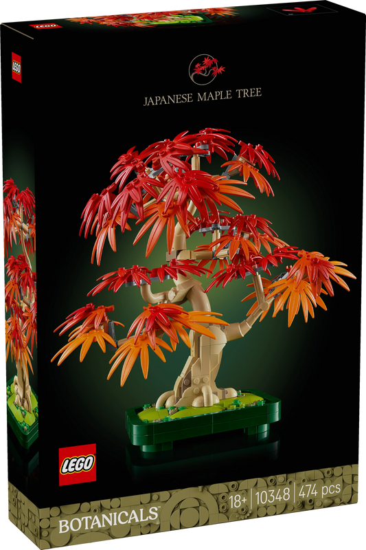 LEGO Botanicals Japanischer Roter Ahorn – Bonsai-Baum 10348