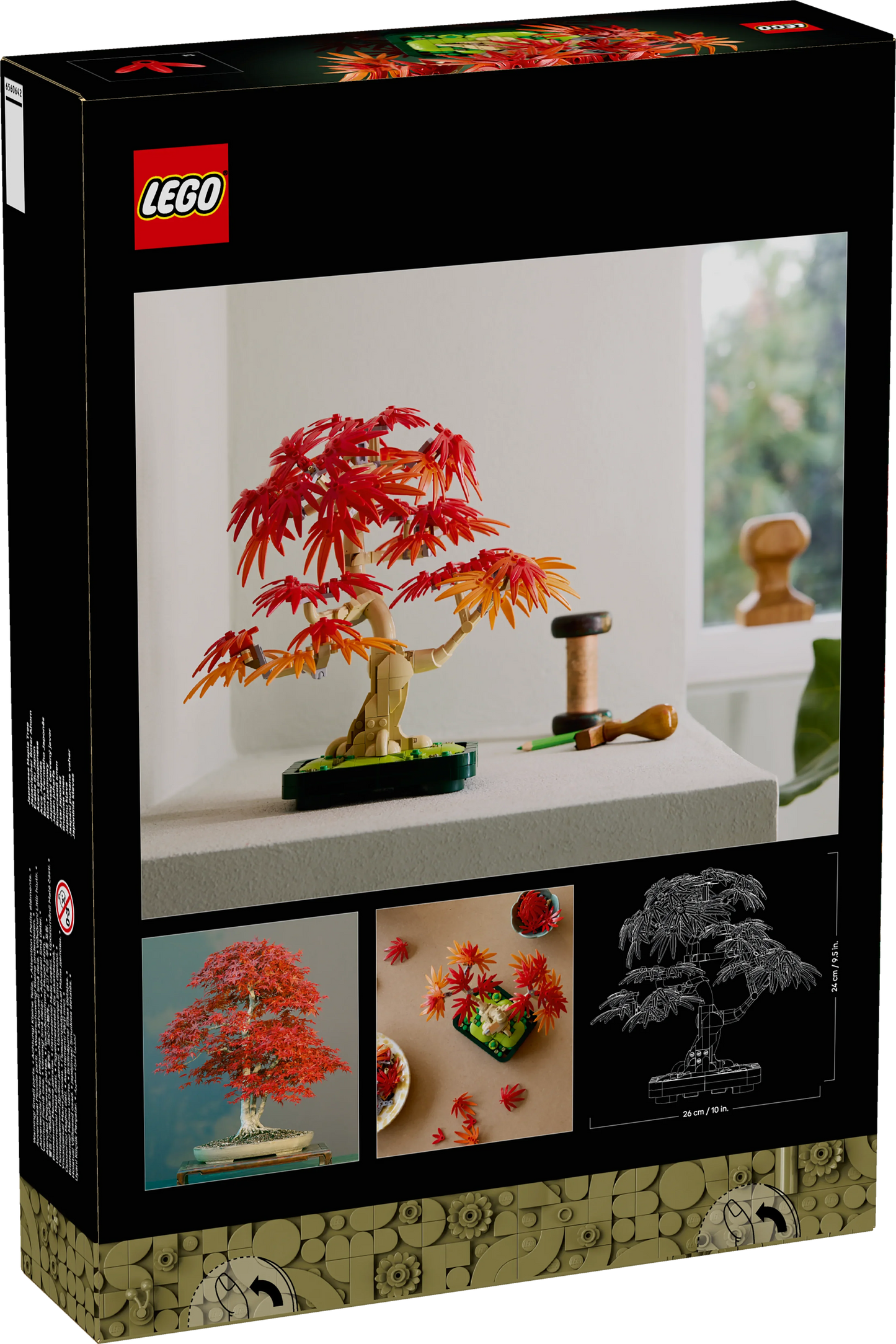 LEGO Botanicals Japanischer Roter Ahorn – Bonsai-Baum 10348