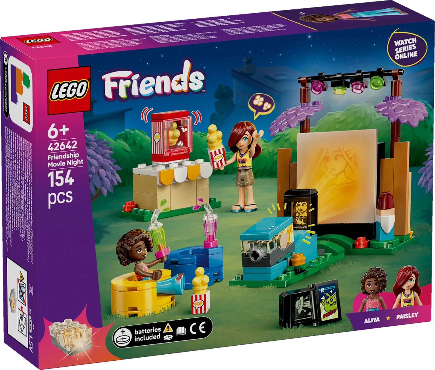 LEGO Friends Filmabend mit Freunden 42642