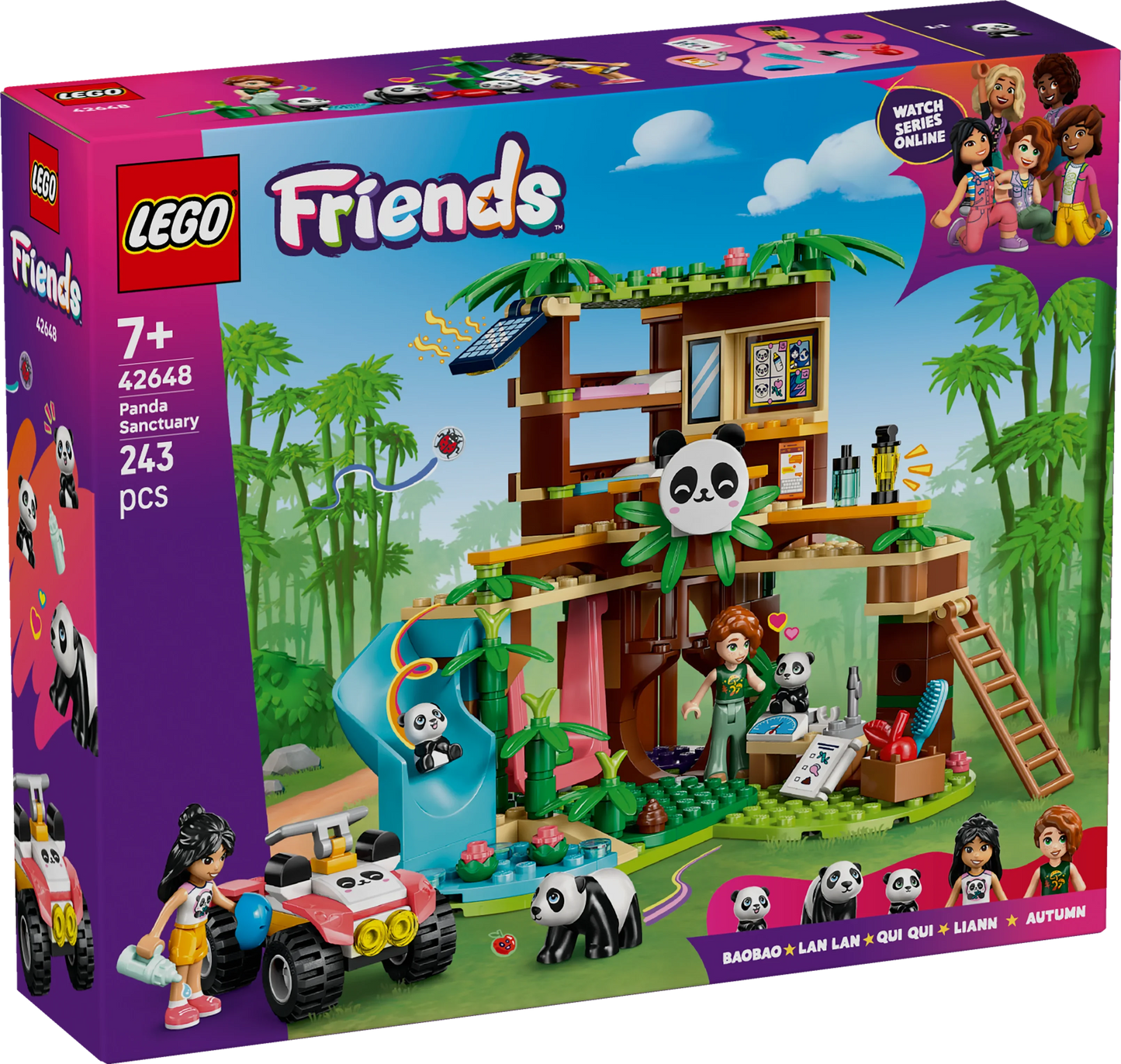 LEGO Friends Panda-Pflegestation 42648