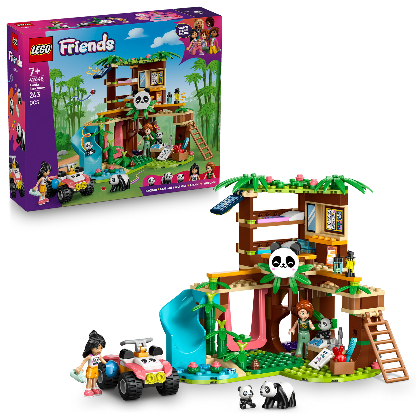 LEGO Friends Panda-Pflegestation 42648