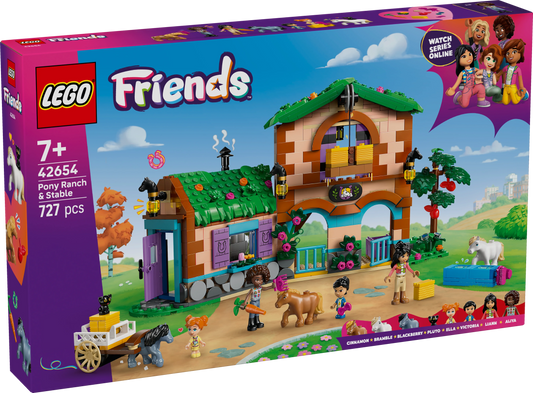LEGO Friends Ponyhof & Stall 42654