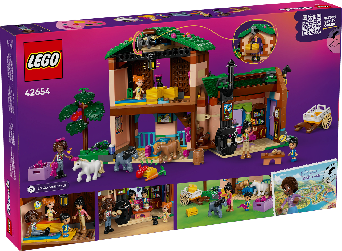 LEGO Friends Ponyhof & Stall 42654