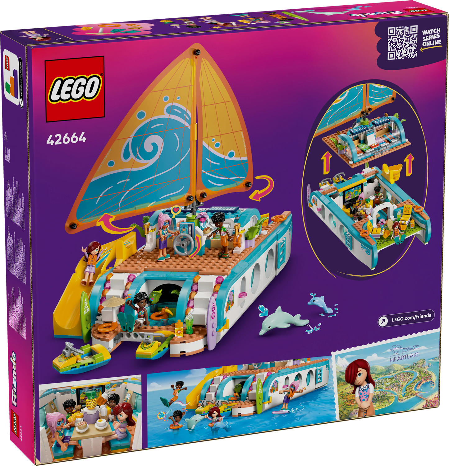 LEGO Friends Segelabenteuer 42664