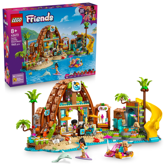 LEGO Friends Familienurlaub im Strandresort 42673
