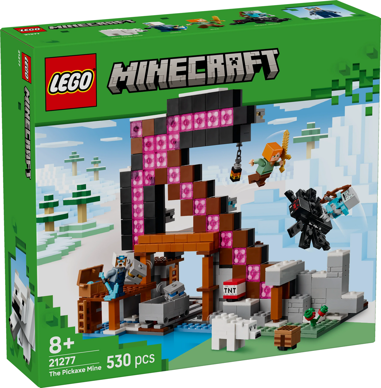 LEGO Minecraft Die Spitzhackenmine 21277
