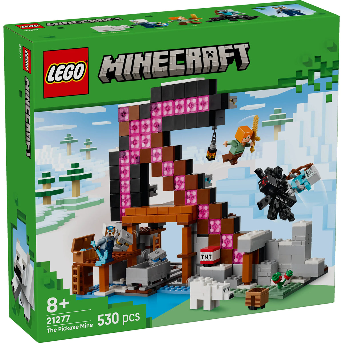 LEGO Minecraft Die Spitzhackenmine 21277