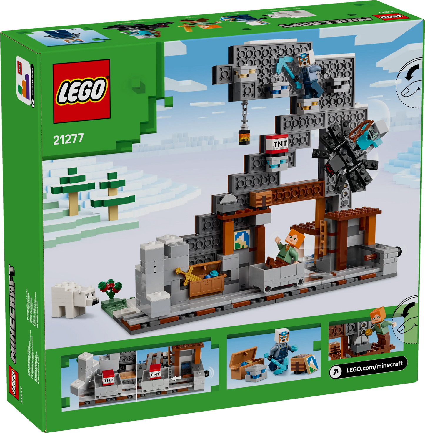 LEGO Minecraft Die Spitzhackenmine 21277