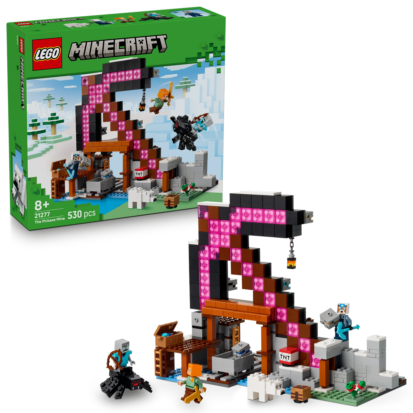 LEGO Minecraft Die Spitzhackenmine 21277