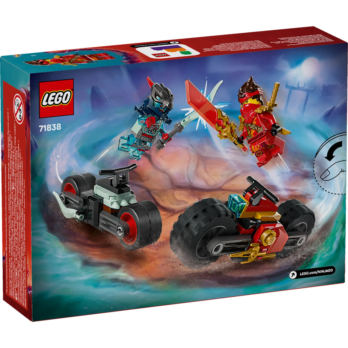 LEGO Ninjago Kais Motorradrennen 71838