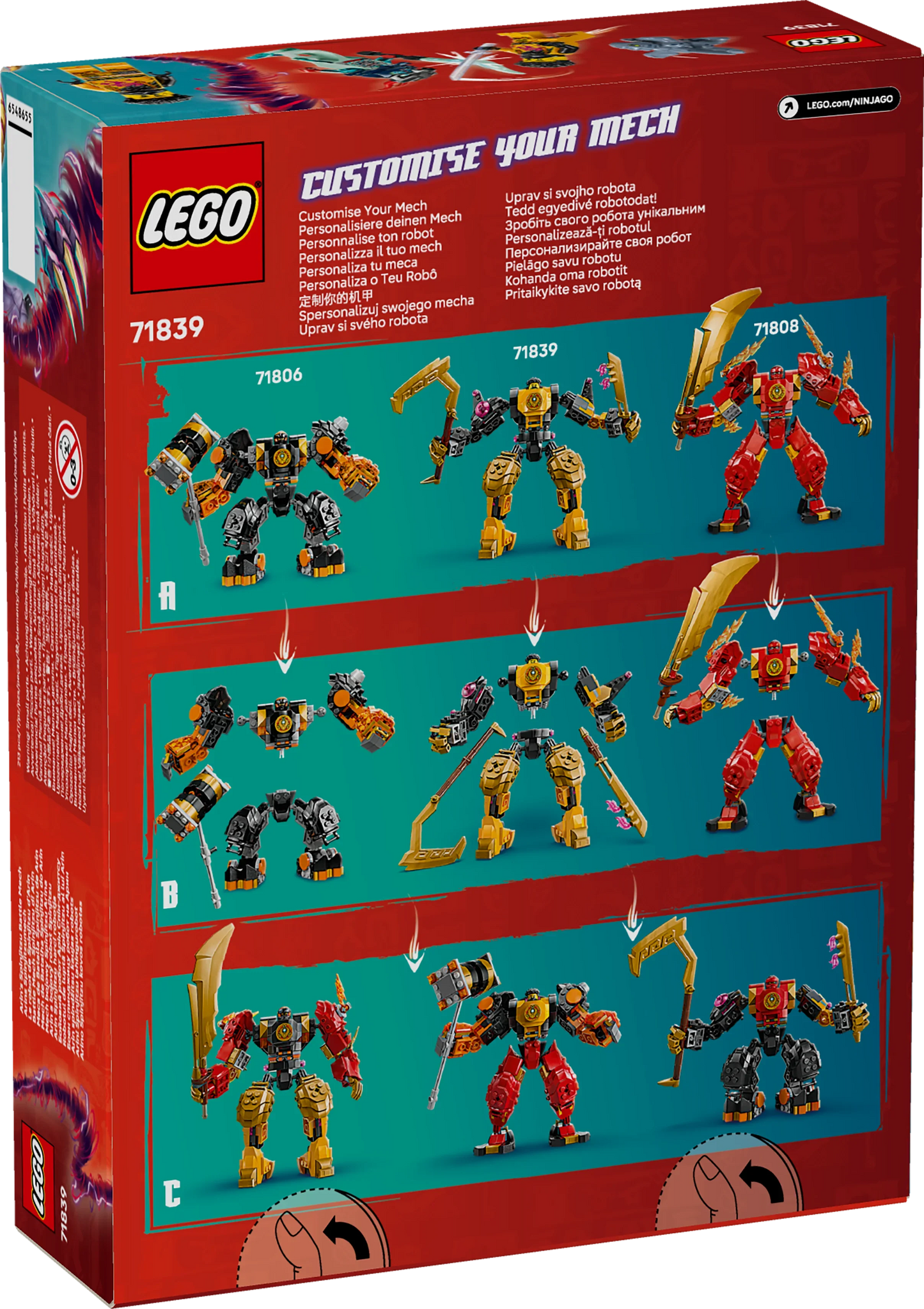 LEGO Ninjago Arins Spinjitzumech 71839