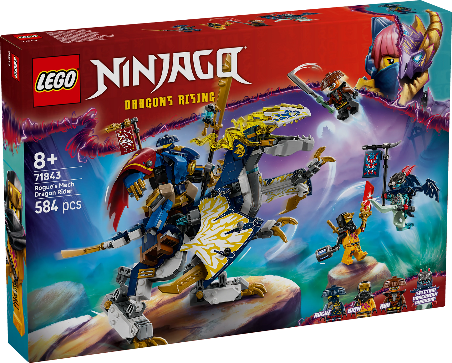 LEGO Ninjago Rogues Mech-Drachenreiter 71843