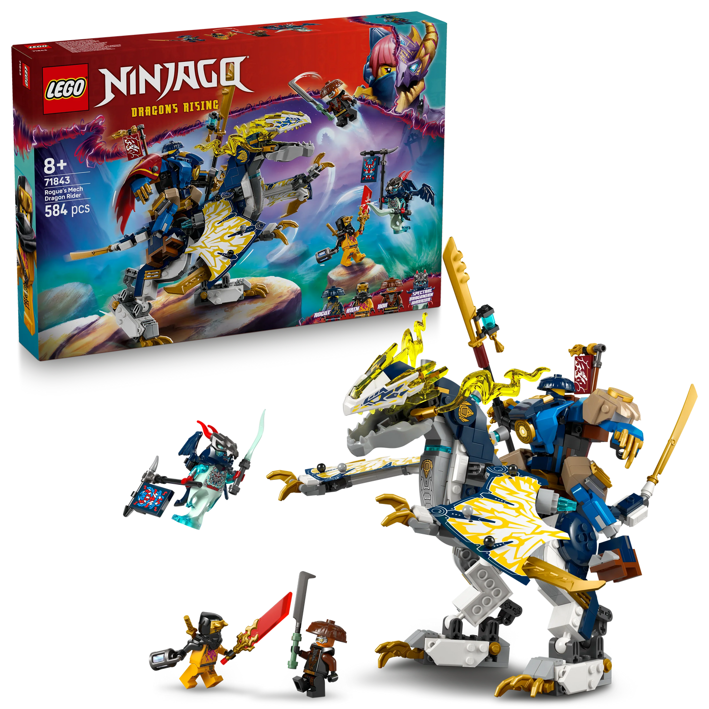 LEGO Ninjago Rogues Mech-Drachenreiter 71843