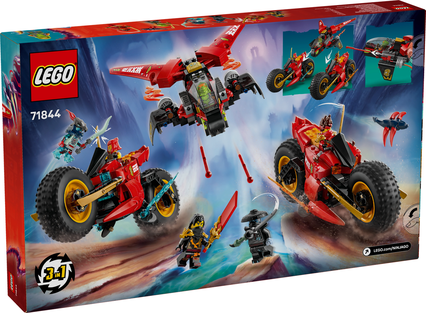 LEGO Ninjago Ninja-Actionflitzer 71844