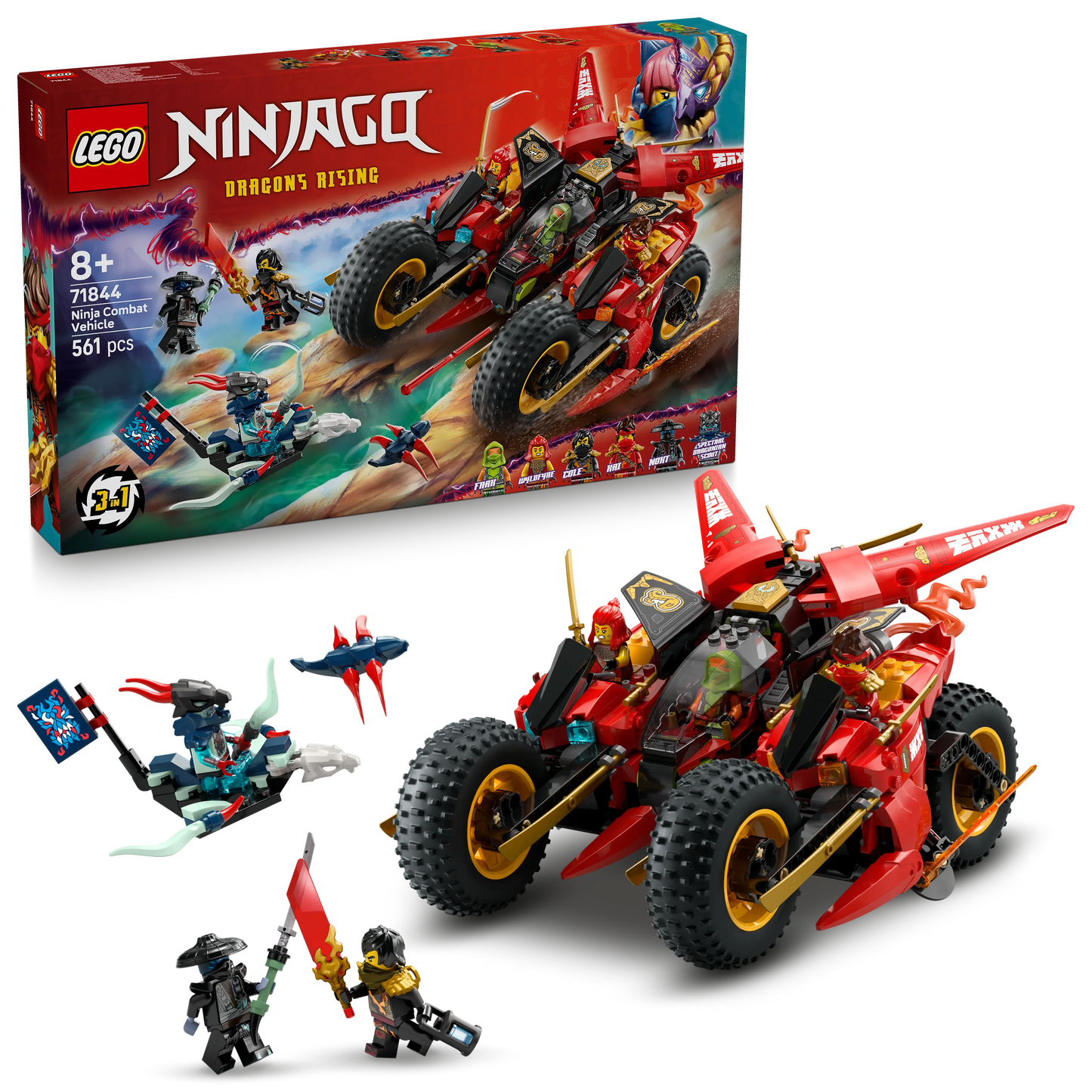 LEGO Ninjago Ninja-Actionflitzer 71844