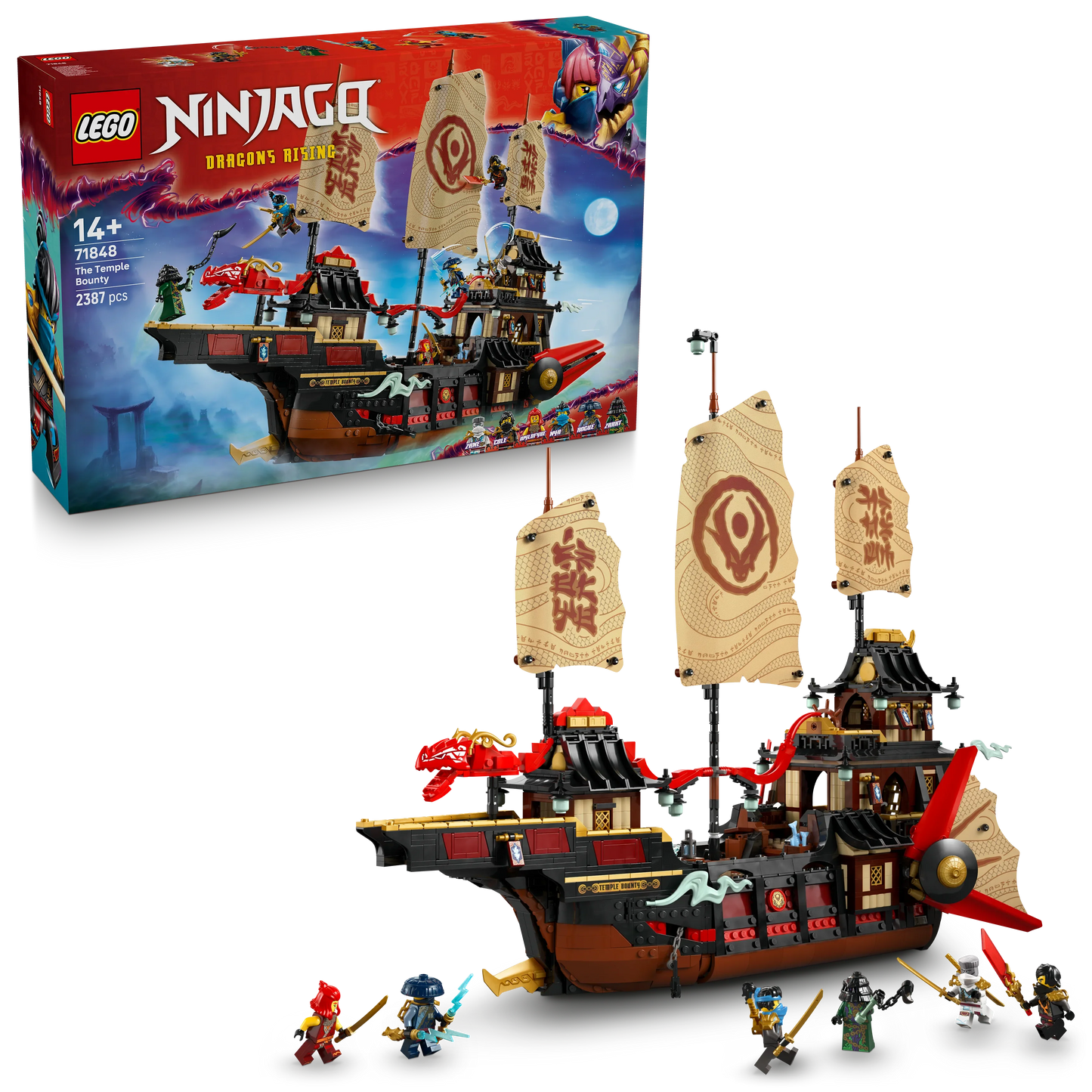 LEGO Ninjago Der Tempel-Flugsegler 71848