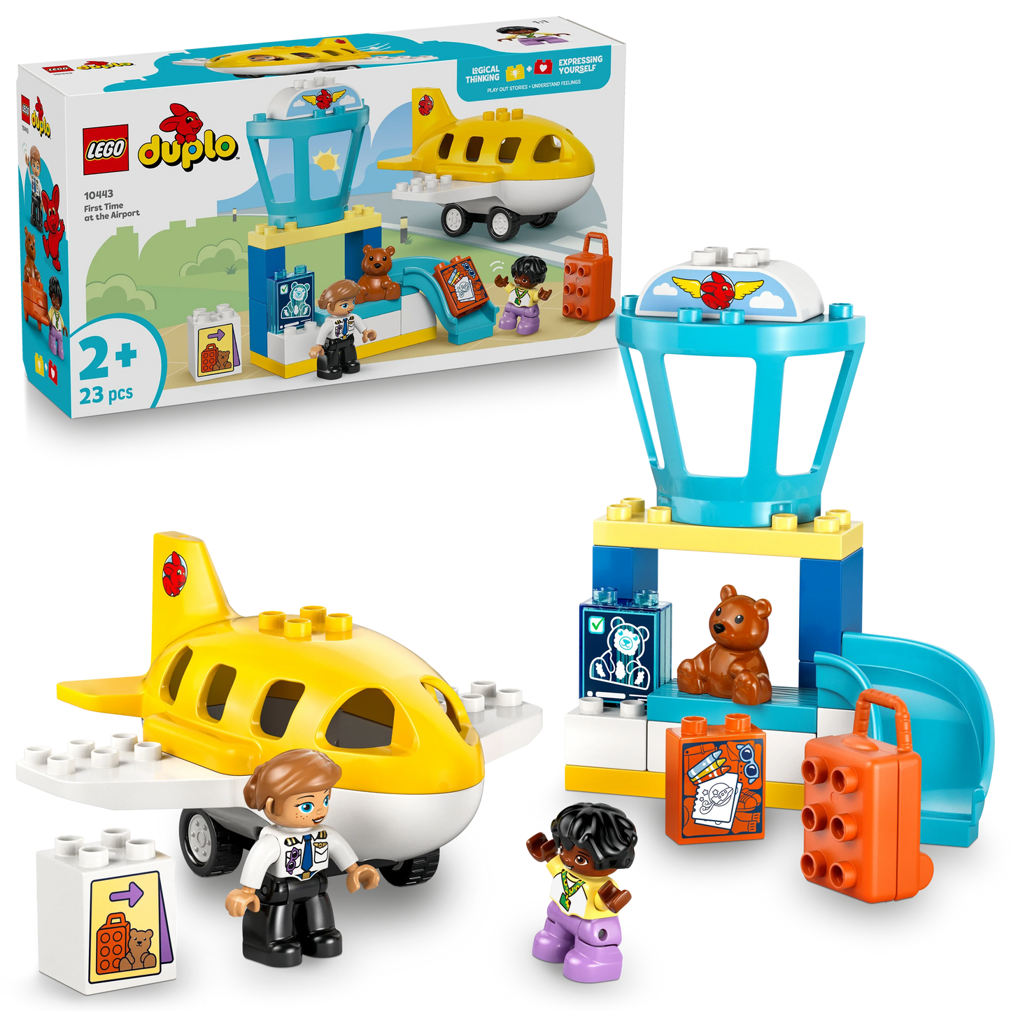LEGO DUPLO Town Erster Besuch im Flughafen 10443
