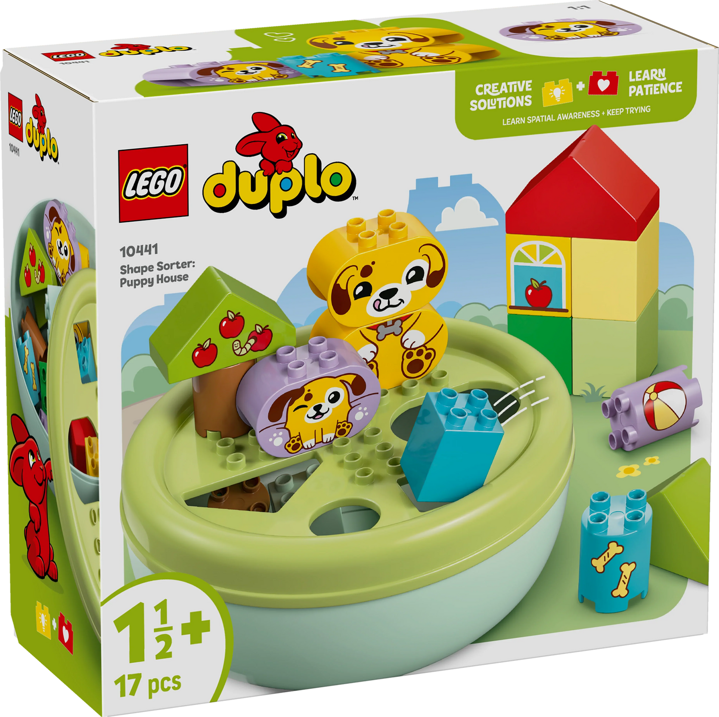 LEGO DUPLO My First Formsortierer: Welpenhaus 10441