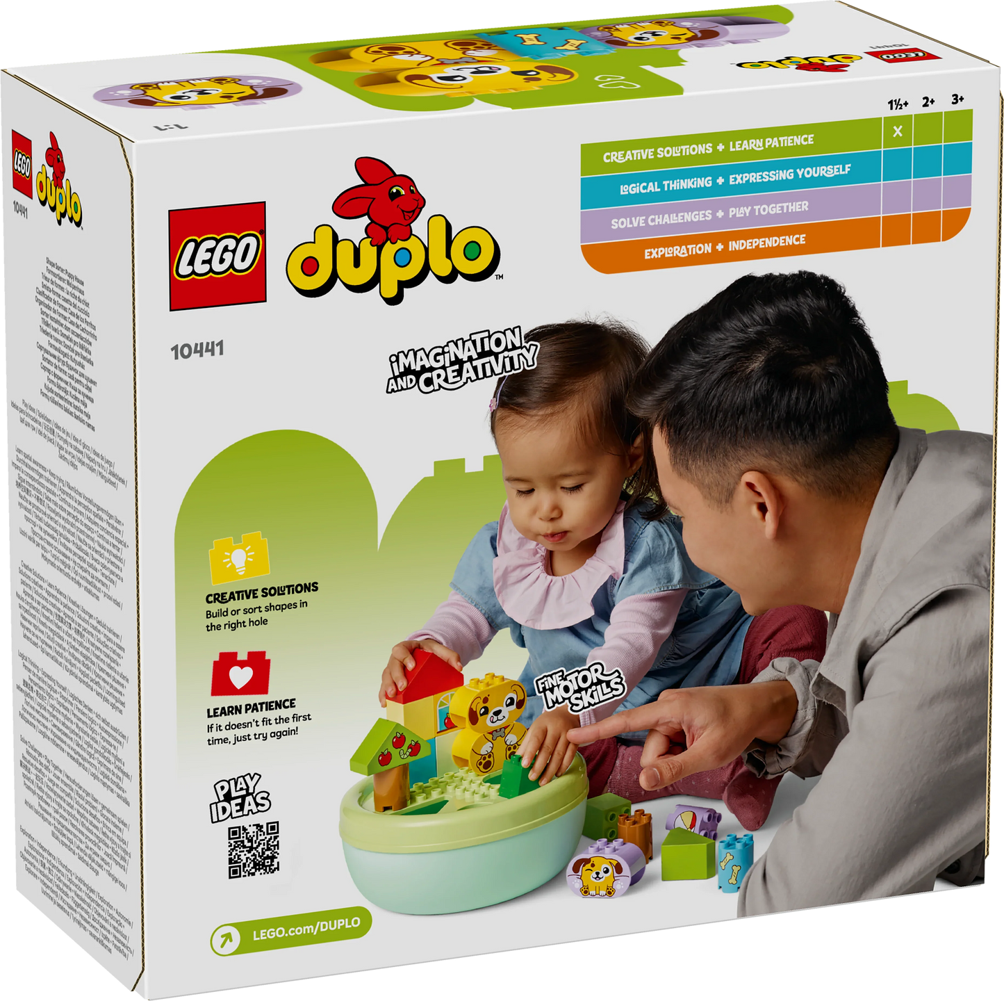 LEGO DUPLO My First Formsortierer: Welpenhaus 10441