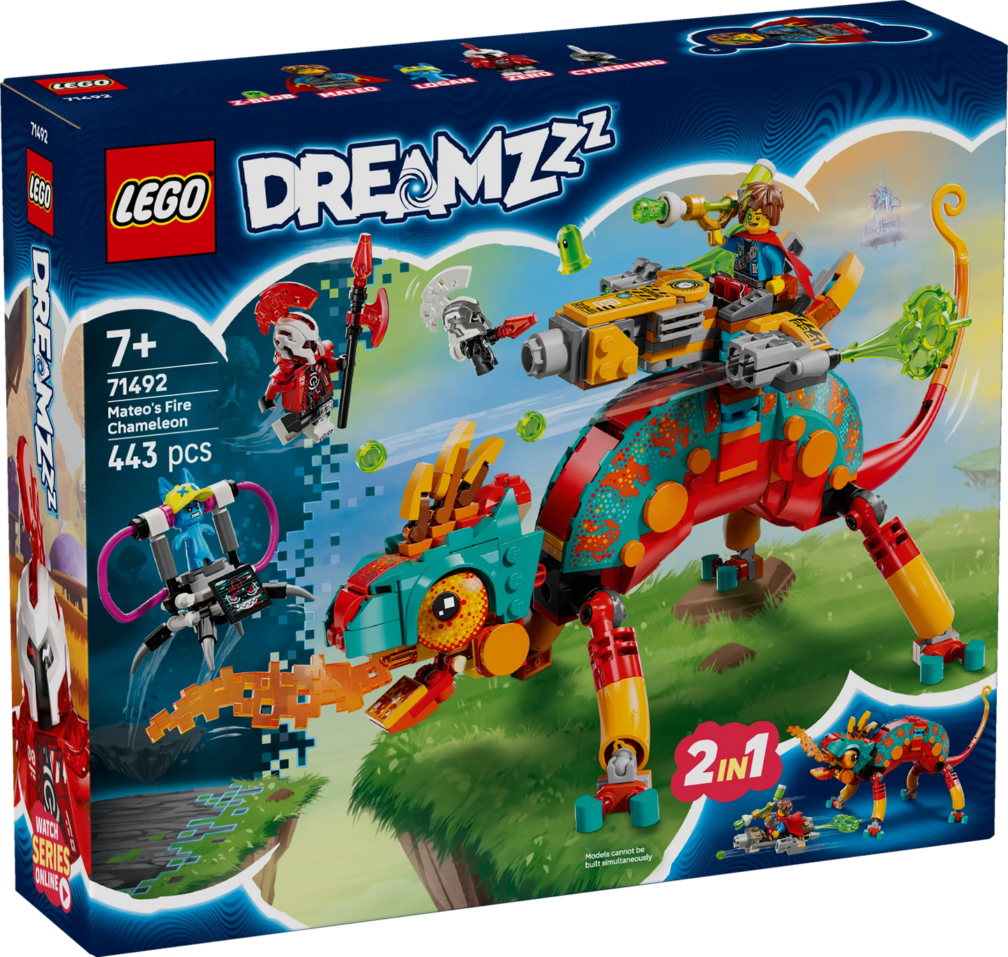 LEGO DREAMZzz Mateos Feuer-Chamäleon 71492