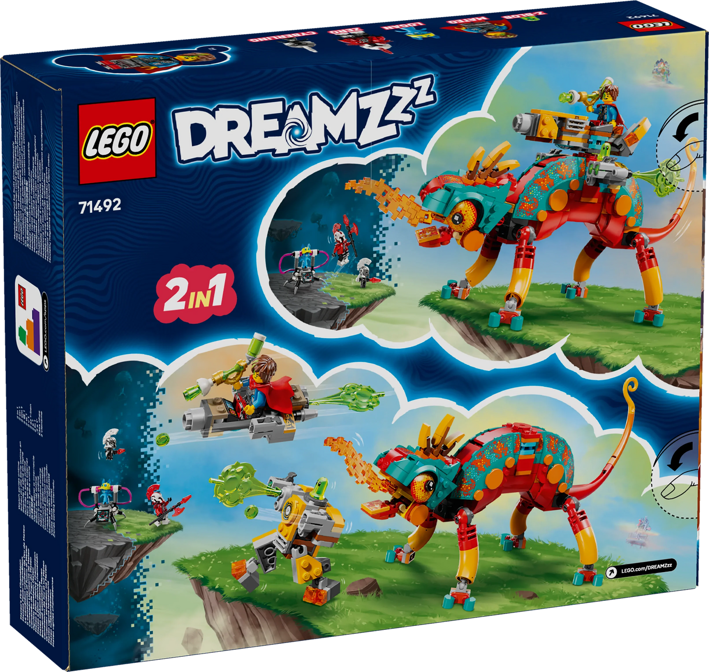 LEGO DREAMZzz Mateos Feuer-Chamäleon 71492