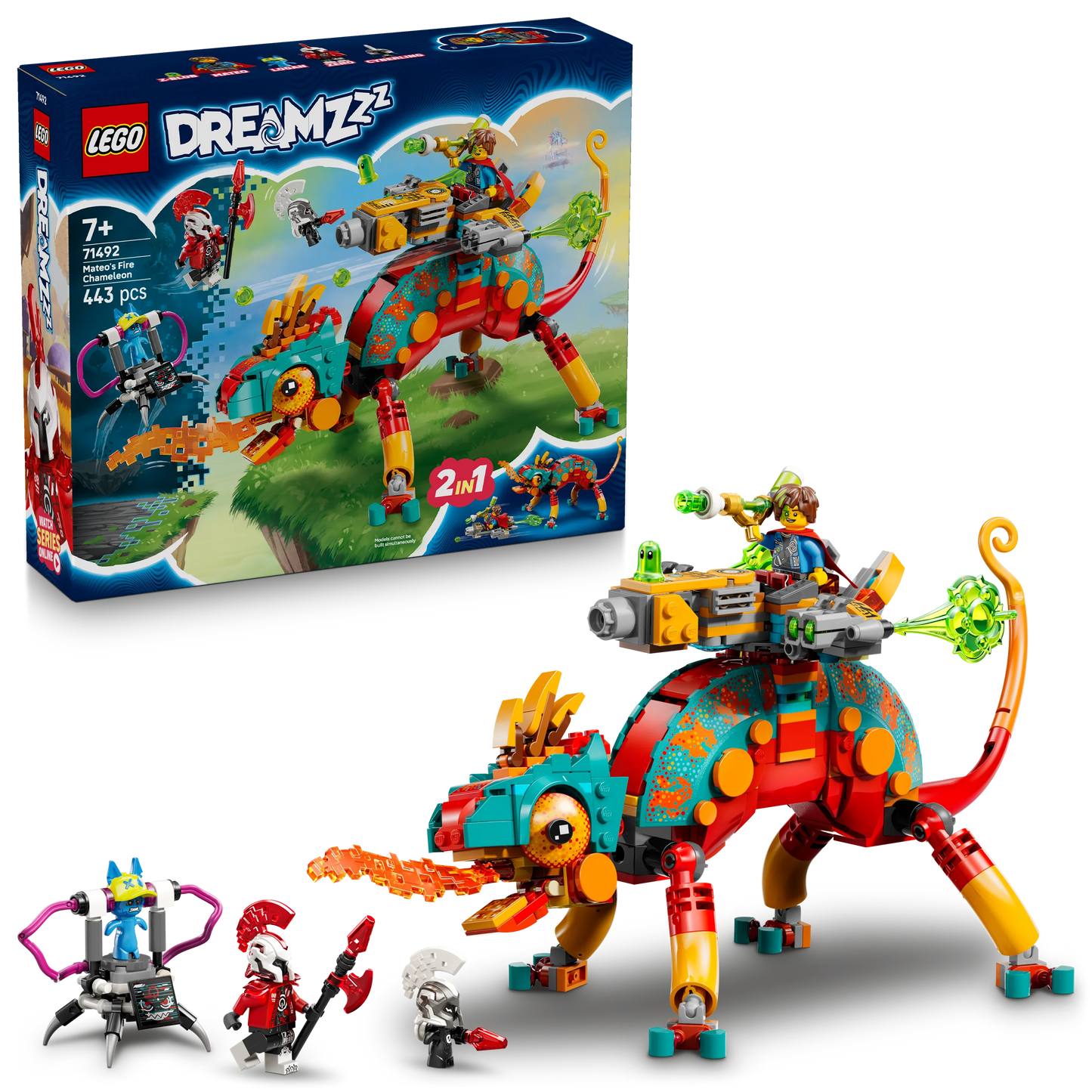 LEGO DREAMZzz Mateos Feuer-Chamäleon 71492